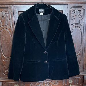 Vintage Velvet Blazer
